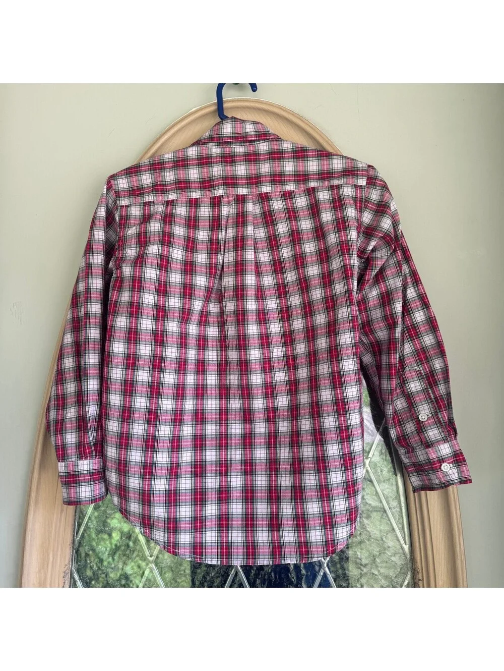 Ralph Lauren Boys' Red Plaid Button-Down Size 6